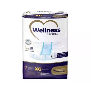 Imagem de Fralda Adulto Wellness Premium XG com 7 unidades