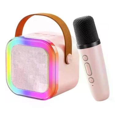 Imagem de Caixinha De Som Karaoke Bluetooth Com 01 Microfone - Uitimix