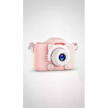 Imagem de Câmera Digital Infantil Rosa HD Gatinho - Congratulations Store