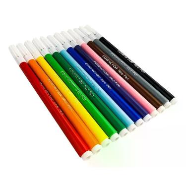 Imagem de Caneta Hidrográfica 12 Cores Grande Neo Pen - COMPACTOR