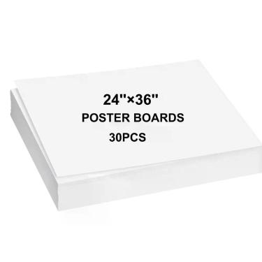 Imagem de Cartolina DRWUIS 61 x 91 cm 30 unidades 250 g/m² Branca