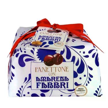 Imagem de Panetone com Creme de Cerejas Silvestres Amarena Fabbri - 500g
