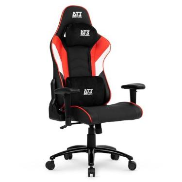 Imagem de Cadeira Gamer DT3 Elise, ergonomica e confortável com revestimento DT3 PU MaxPro™, espuma injetada, estrutura em aço reforçado, braços 1D+, suporta até 130kg e altura máx. de 1,80m (Red)