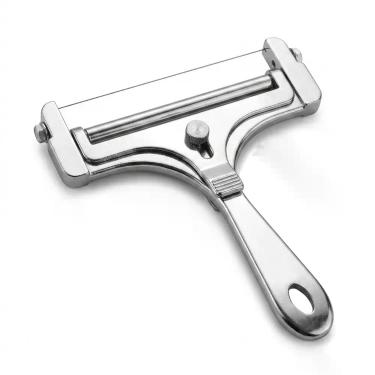 Imagem de Fatiador Manual de Queijos e Manteiga Fio Aço Inox Ajustável - PREMIUM