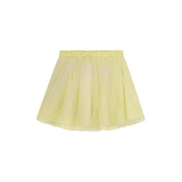 Imagem de Saia Menina Amarelo Tule Kukiê, Amarelo, 10