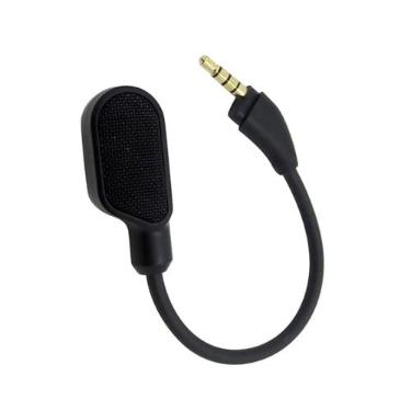 Imagem de Microfone de fone de ouvido com redução de ruído indicador de luz adequado para fones de ouvido Kingston HyperX Cloud III 3