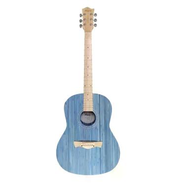 Imagem de Violão Eletrico Tagima Memphis Naturale Bambu Azul