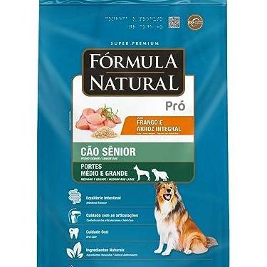 Imagem de Fórmula Natural Super Premium Pró Cão Sênior Portes Médio E Grande Sabor Frango E Arroz Integral 15KG