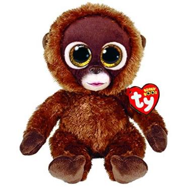 Imagem de Ty Beanie Boos - Chessie Marron Macaquinho - 15 cm
