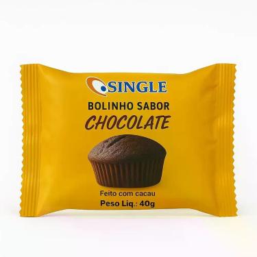Imagem de Bolinho de Chocolate - Single - Caixa com 80 Unidades de 40g - Cupcake