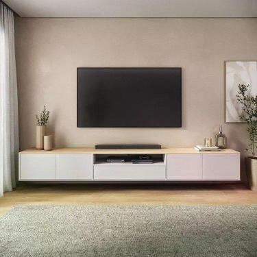 Imagem de Rack Suspenso para TV até 85 Polegadas com 100% MDF 270cm Astro Yescas