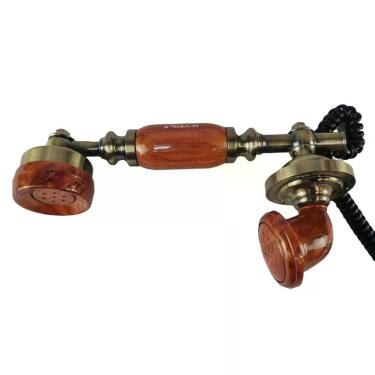 Imagem de Gancho Monofone Telefone Fixo Retro Ligaçoes Rj11Estilo