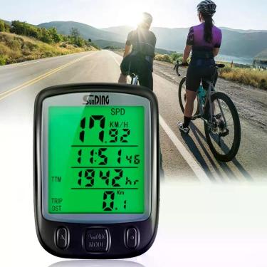 Imagem de Velocímetro Bike Multifunções LED Noturno Resistente