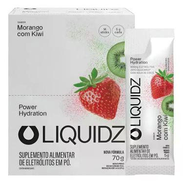 Imagem de Liquidz Eletrólitos Em Pó 14 Sachês 5g Hidratação S/ Açúcar Sabor:Mora