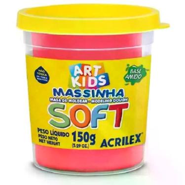 Imagem de Massa para Modelar SOFT 150G.VERMELHO Bs.amido - Acrilex