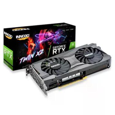 Imagem de Placa De Vídeo Rtx3050 8gb Twin X2 V2 Gddr6 Inno3d - N30502-08d6-1711va41