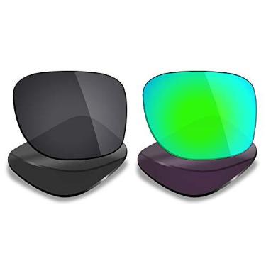 Imagem de Mryok 2 pares de lentes polarizadas de substituição para óculos de sol Oakley Holbrook R - opções