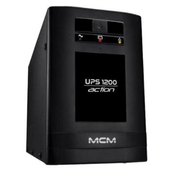 Imagem de NOBREAK 1200VA UPS MCM ACTION 3.1 TRIVOLT