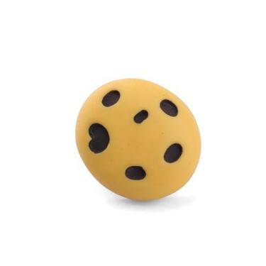 Imagem de Broche de biscoito de chocolate com gotas de chocolate joias presente para amantes de sobremesa chef presente de cozimento, 1, Aço inoxidável, Sem Pedra Preciosa