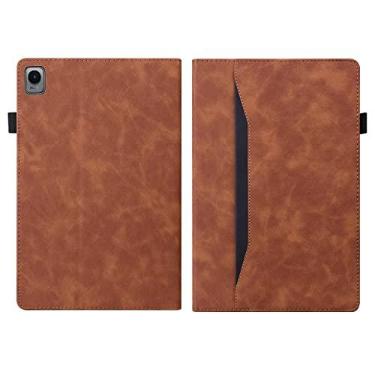 Imagem de Capa para tablet Compatível com o comprimido de suporte do tipo OPPO REALME PAD de 8,7 polegadas PC Caixa de caixa do tablet Fixação ajustável Caixa de tira de tira de capa Caixa de comprimido à prova