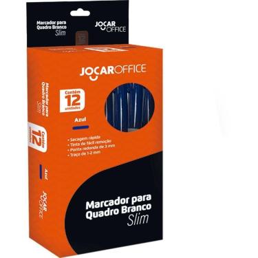 Imagem de Pincel Quadro Branco Jocar SLIM Azul - Leonora