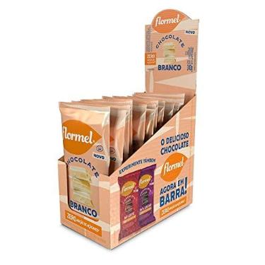 Imagem de Barra de Chocolate Branco Flormel 12 Und