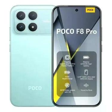 Imagem de Celular Gamer POCO F8 Pro Azul Global Barato Melhor Preço - Poco F8 Pr