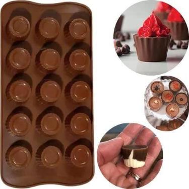 Imagem de Forma de Silicone Chocolate Bombom Biscoito - Ke Home
