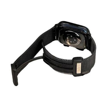 Imagem de Pulseira Magnética De Aço Inoxidável Para Apple Watch Ultra 49mm 44mm 