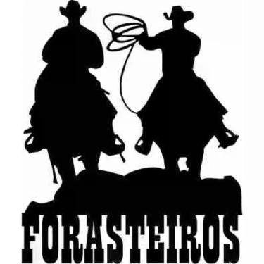 Imagem de Adesivo Forasteiros SV2047 - Preto - Selaria Vertentes