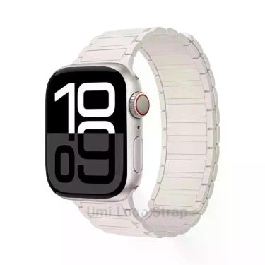 Imagem de Pulseira De Silicone Universal Para Apple Watch, Faixa Magnética Compa