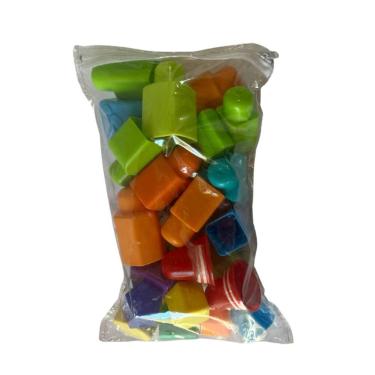 Imagem de Kit 10 Un 20x30 Embalagem Saco Organizador Multiuso PVC Ziper Costurad