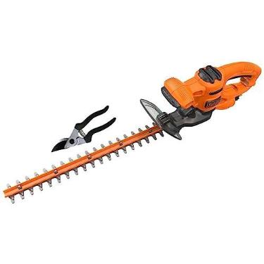 Imagem de BLACK+DECKER Aparador de Grama, Cerca Viva, com Tesoura de Poda, Alta Potência de Corte e Precisão, Modelo BEHT201K,110V