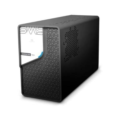 Imagem de Nobreak SMS Tech 1200VA Entrada Bivolt 115/220V - Saída 115V | 6 Tomadas 10A + 2 Tomadas 20A | Senoidal por Aproximação | Proteção Contra Surtos Elétricos | Para PC, TV e Outros