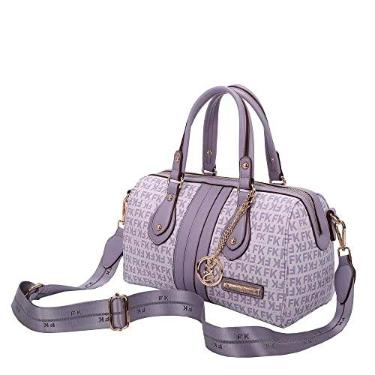 Imagem de Bolsa Fellipe Krein Bowling G FK511 Monograma Cor:Lavanda