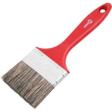 Imagem de Pincel 3 Cerda Gris Cabo Plástico Para Tintas Latéx E Acríl - Nove54