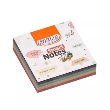 Imagem de Bloco Adesivo Smart Notes 76x76 Vintage - BRW