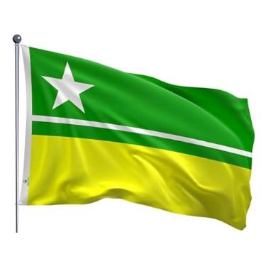 Imagem de Bandeira do Município Boa Vista Estampada Uma Face Tamanho Oficial 0,90x1,28m