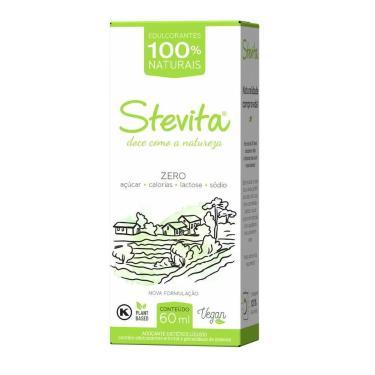 Imagem de Adoçante Stevita Líquido 60ml- Steviafarma