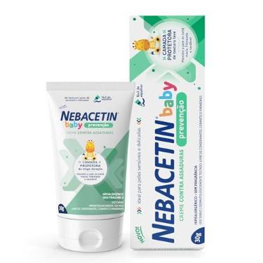 Imagem de Creme para Assaduras Nebacetin Baby Prevenção, 30g | Pele Macia, Hidratada, Saudável, Para Peles Sensíveis e Delicadas