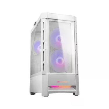Imagem de Gabinete Gamer Cougar Duoface, ATX, RGB, White - Ref.385zd10.0003