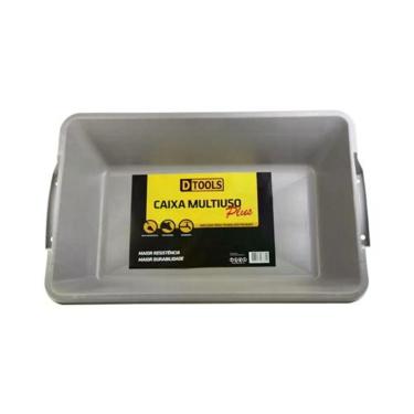 Imagem de Caixa para Massa Multiuso Plus com Compartimentos Ajustáveis Super Resistente 22L Dtools