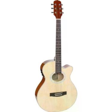Imagem de Violão Giannini Gsf1d Mini Jumbo Aço Mini Jumbo Natural Glossy [f002]