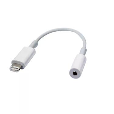 Imagem de Adaptador de Lightning para Jack P2 3.5mm com Fone de Ouvido - MDM