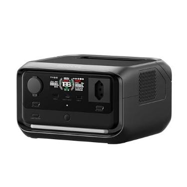 Imagem de EF ECOFLOW Estação elétrica portátil RIVER 3 Plus capacidade de 286 Wh, 3 até 1200 W CA tomadas, < 10 MS UPS, < 30 dB silenciosa - 220V-BR