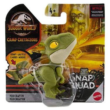 Imagem de Dinossauro Velociraptor - Snap Squad - Jurassic World - Mattel
