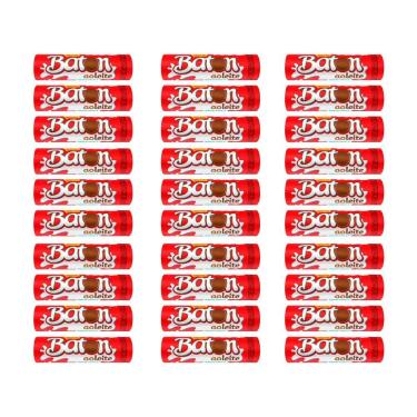 Imagem de Bastão de Chocolate Baton Ao Leite 16g - 30 Unidades Garoto