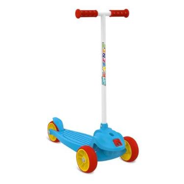 Imagem de Patinete Meu 1º Skatenet Azul Bandeirante