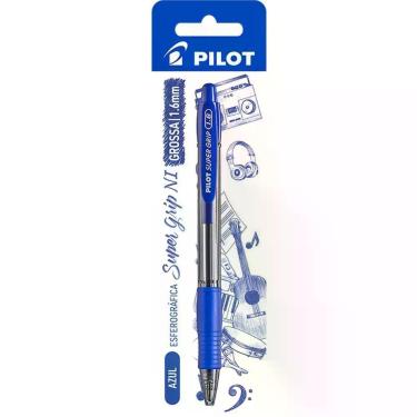 Imagem de Caneta Esferografica BPGP-SUPER GRIP-10R 1.6 Azul - Pilot