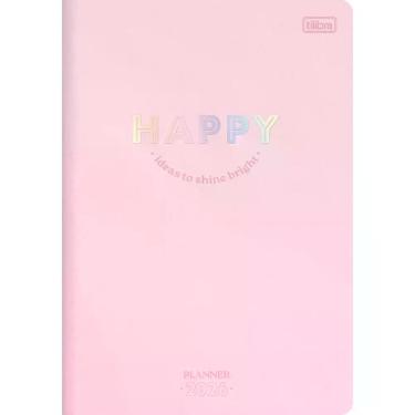 Imagem de Planner 2026 happy grampeado m7 tilibra